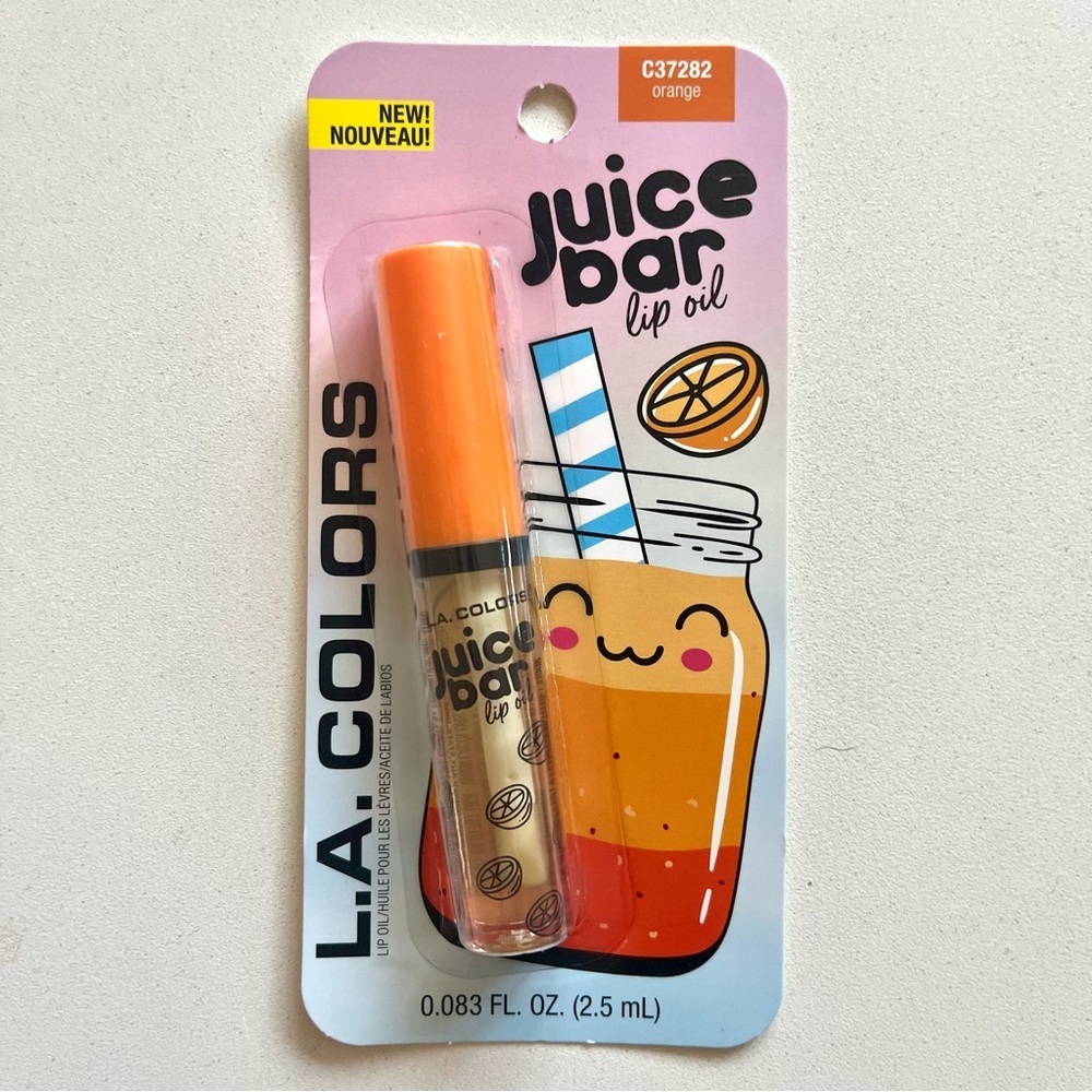 💜 L.A. Colors Juice Bar, Lip Oil, Orange